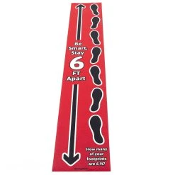 COVID-19 Floor Stickers