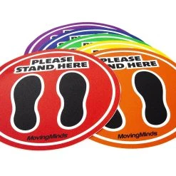 COVID-19 Floor Stickers 12 COVID-19 Floor Stickers -Curriculum & Resources shop m 59268 COVIDFloorStickers 02